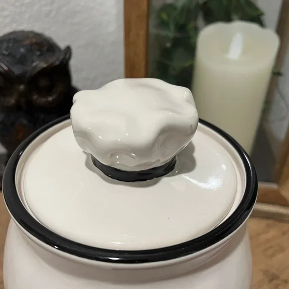 Rae Dunn Ratatouille Canister “anyone can cook” - Picture 3 of 4